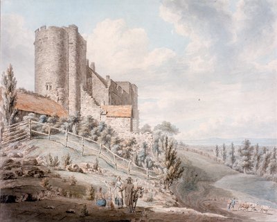 Lympne Castle, Kent, 1790 by Edward Dayes